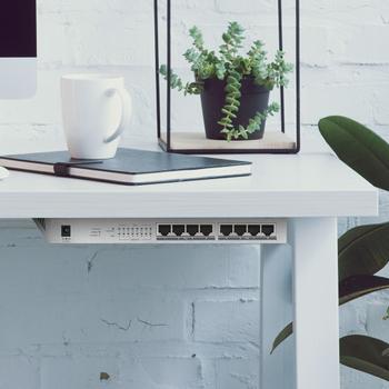 ZYXEL GS1008-HP,  8 Port Gigabit PoE+ unmanaged desktop Switc (GS1008HP-EU0101F)