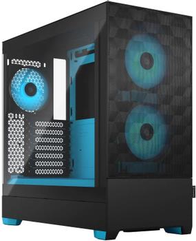 FRACTAL DESIGN Pop Air Tower Black, Cyan (FD-C-POR1A-02)
