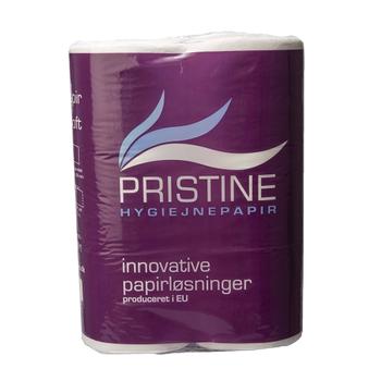 | Toiletpapir Pristine ExtraSoft 2-lag 48 meter Nyfiber Krt/10x6 ruller (104754-1)