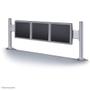 Neomounts by Newstar FPMA-DTB100 Toolbar Desk Mount Clamp 3xFlatscreens 10-24inch VESA 75x75/100x100mm max 30kg silver