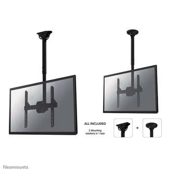 Neomounts by Newstar NEOMOUNTS TV/ Monitor CeilingMount 32-60inch max 50kg VESA200/ 400 Full motion Tilt Rotate Swivel Adjustable 56-91cm black (NM-C440BLACK)