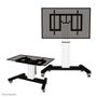 Neomounts by Newstar PLASMA-M2500TSILVER Motorized Floor Stand 42-100inch VESA 200x200-800x600mm 150kg height:81-131cm tiltable silver