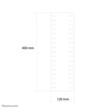 Neomounts by Newstar TOETSENBORD & MUISPLATE KOPPELSTUK VESA75 & 100 NS (KEYB-V100RACK $DEL)
