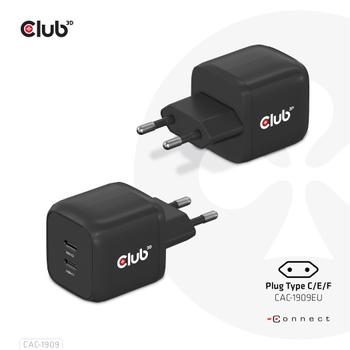 CLUB 3D Travel Charger Pps 45W Gan (CAC-1909EU)