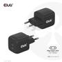 CLUB 3D Travel Charger PPS 45W GAN technology Dual port USB Type-C Power Delivery 3.0 Support (CAC-1909EU)