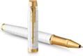 PARKER IM Premium Pearl GT -kuulamustekynä, helmenvalkoinen/kulta