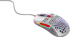 XTRFY M42 RGB Gaming Mouse Retro 16000dpi Mus Kablet Grå