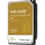 WESTERN DIGITAL WD Gold Enterprise Class 22TB SATA 6Gb/s HDD 3.5inch internal 7200Rpm 512MB Cache 24x7 Bulk