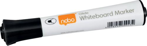 NOBO PENS GLIDE ROUND 2MM BLACK 10PCS - WHITEBOARD (1915264)
