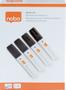 NOBO PENS GLIDE LARGE CHISEL BLACK 4PCS - WHITEBOARD