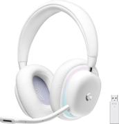 LOGITECH G G735 - Headset - ohrumschließend - Bluetooth / LIGHTSPEED - kabellos - 3,5 mm Stecker - White Mist
