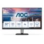 AOC C Value-line Q32V5CE/ BK - V5 series - LED monitor - 32" (31.5" viewable) - 2560 x 1440 QHD @ 75 Hz - VA - 300 cd/m² - 3000:1 - 2xHDMI, DisplayPort,  USB-C - speakers - black (Q32V5CE/BK)
