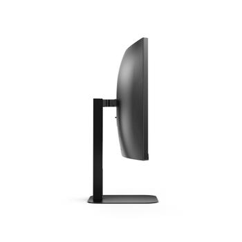 AOC Value-line CU34V5CW/ BK - V5 series - LED-Monitor - gebogen - 86.4 cm (34") - 3440 x 1440 WQHD @ 100 Hz - VA - 300 cd/m˛ - 3000:1 - 4 ms - HDMI, DisplayPort,  USB-C - Lautsprecher - Schwarz (CU34V5CW/BK)