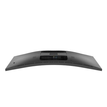 AOC Value-line CU34V5C/ BK - V5 series - LED-Monitor - gebogen - 86.4 cm (34") - 3440 x 1440 WQHD @ 100 Hz - VA - 300 cd/m˛ - 3000:1 - 4 ms - HDMI, DisplayPort,  USB-C - Lautsprecher - mattschwarz (CU34V5C/BK)