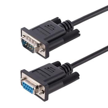 STARTECH RS232 SERIAL NULL MODEM CABLE - 3M CROSSOVER SERIAL CABLE CABL (9FMNM-3M-RS232-CABLE)