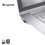 LOGITECH h Signature M650 L for Business - Mouse - right-handed - 5 buttons - wireless - Bluetooth,  2.4 GHz - Logitech Logi Bolt USB receiver - graphite (910-006348)