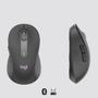 LOGITECH h Signature M650 L for Business - Mouse - right-handed - 5 buttons - wireless - Bluetooth,  2.4 GHz - Logitech Logi Bolt USB receiver - graphite (910-006348)