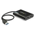 STARTECH USB TO DUAL DISPLAYPORT ADAPTER - 4K 60HZ - USB 3.0 (5GBPS) CABL