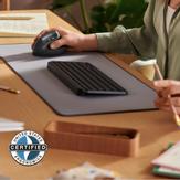 Logitech Lift for Business - vertikal mus - Bluetooth,  2.4 GHz - grafitt (910-006494)