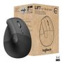 LOGITECH LIFT FOR BUSINESS GRAPHITE / BLACK - EMEA WRLS