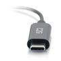 C2G G USB C to 3.5mm Audio Adapter - USB C to AUX Cable - USB C to Headphone Jack - USB-C to headphone jack adapter - 24 pin USB-C male to mini-phone stereo 3.5 mm female (54426)