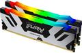 KINGSTON FURY Renegade RGB - DDR5 - kit - 32 GB: 2 x 16 GB - DIMM 288-pin - 6400 MHz / PC5-51200 - CL32 - 1.1 V - unbuffered - on-die ECC