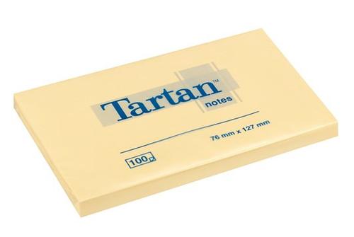 3M Tartan 12776 Notes 127x76mm yellow (12776*12)