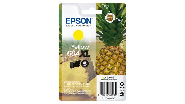 Epson 604XL Singlepack - XL - gul - original - blekkpatron (C13T10H44010)