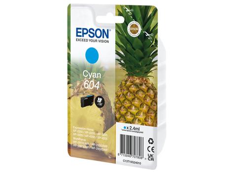 EPSON SINGLEPACK CYAN 604 INK (C13T10G24010)