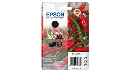 EPSON n 503XL Singlepack - 9.2 ml - XL - black - original - blister - ink cartridge - for WorkForce WF-2960 (C13T09R14010)
