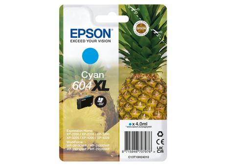 Epson 604XL Singlepack - XL - cyan - original - blekkpatron (C13T10H24010)