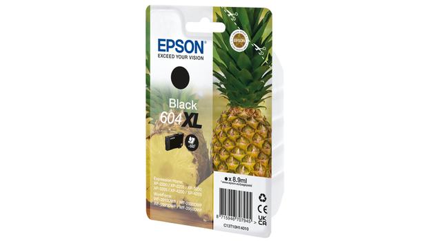 Epson 604XL - XL - svart - original - blekkpatron (C13T10H14010)