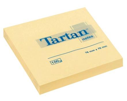 3M Tartan 7676 Notes 76x76mm yellow (7676*12)