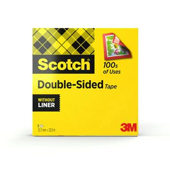 3M Tejp Scotch dubbelhäftande 665, 33 m x 12 mm (7100170073)