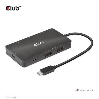 CLUB 3D Usb Gen2 Type-C To Dual (CSV-1598)