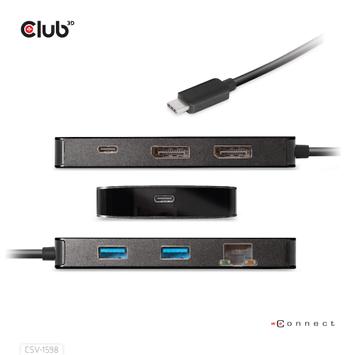 Club 3D Usb Gen2 Type-C To Dual (CSV-1598)