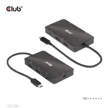 Club 3D Usb Gen2 Type-C To Dual (CSV-1598)