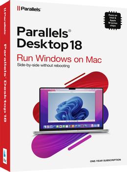 PARALLELS Desktop 18 for Mac Retail Box 1 Year Subscription (PDAGBX1YEU)