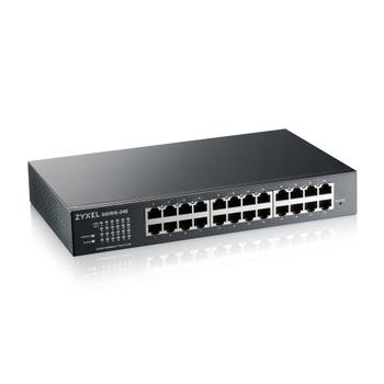 ZYXEL GS1915-24E,  24-port GbE Smart hybrid Switch, standalone or NebulaFlex Cloud, desktop, fanles (GS1915-24E-EU0101F)