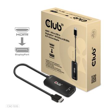 CLUB 3D Hdmi + Micro Usb To (CAC-1335)