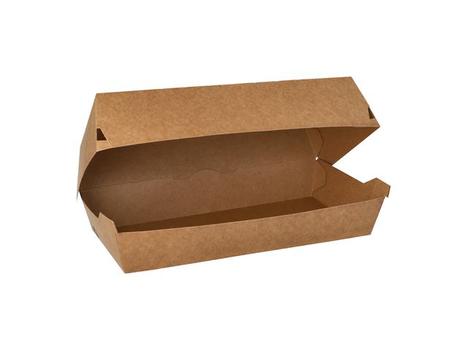 PAPSTAR Baguetteboks PURE papp 7, 5x10, 7x22cm(25) (87249)