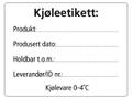 EMO Etikett kjølevare 53x70mm 500stk