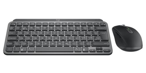 LOGITECH MX KEYS MINI COMBO FOR BUSINESS - GRAPHITE - PAN - NORDIC PERP (920-011059)