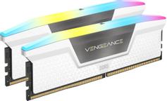 Corsair Vengeance RGB - DDR5 - sett - 32 GB: 2 x 16 GB - DIMM 288-pin - 5200 MHz / PC5-41600