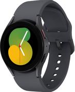 Samsung Galaxy Watch5 - grafitt - smartklokke med sportsbånd - grafitt - 16 GB