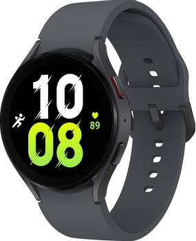 SAMSUNG Galaxy Watch 5 44mm BT (graphite) Smartwatch,  1,36" AMOLED skärm, GPS, Bluetooth,  WiFi, IP68, 5ATM (SM-R910NZAAEUB)