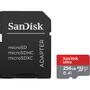 SANDISK Ultra 256GB UHS-I Class 10 MicroSDXC Memory Card and Adapter