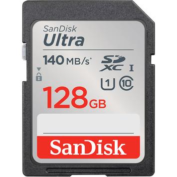 SanDisk Ultra 128GB SD-kort UHS-I (SDSDUNB-128G-GN6IN)