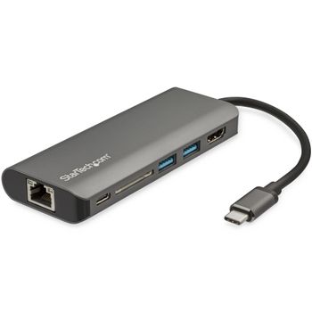 STARTECH USB C MULTIPORT ADAPTER - HDMI 4K-2XA 1XC - SD READER-PD 3.0 ACCS (DKT30CSDHPD3 $DEL)