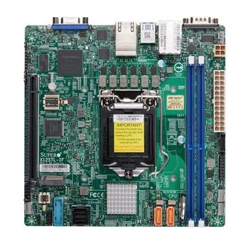 SUPERMICRO X12STL-IF 1200 INT C252 MITX DDR4 2 DIMM PCI-E M.2 DUAL LAN CPNT (MBD-X12STL-IF-O)